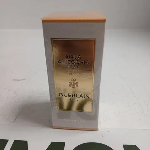 BOXED AND SEALED AQUA ALLEGORIA FORTE BOSCA VANILLA GUERLAIN PARIS EAU DE PARFUM 75ML