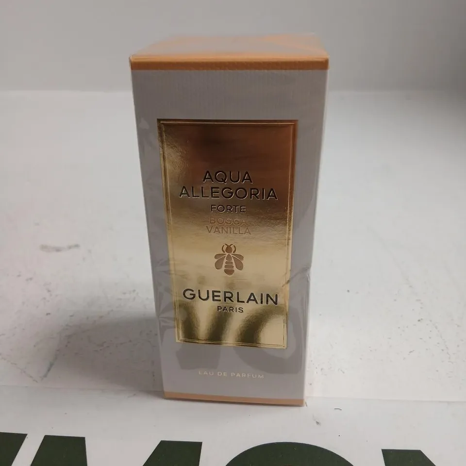 BOXED AND SEALED AQUA ALLEGORIA FORTE BOSCA VANILLA GUERLAIN PARIS EAU DE PARFUM 75ML