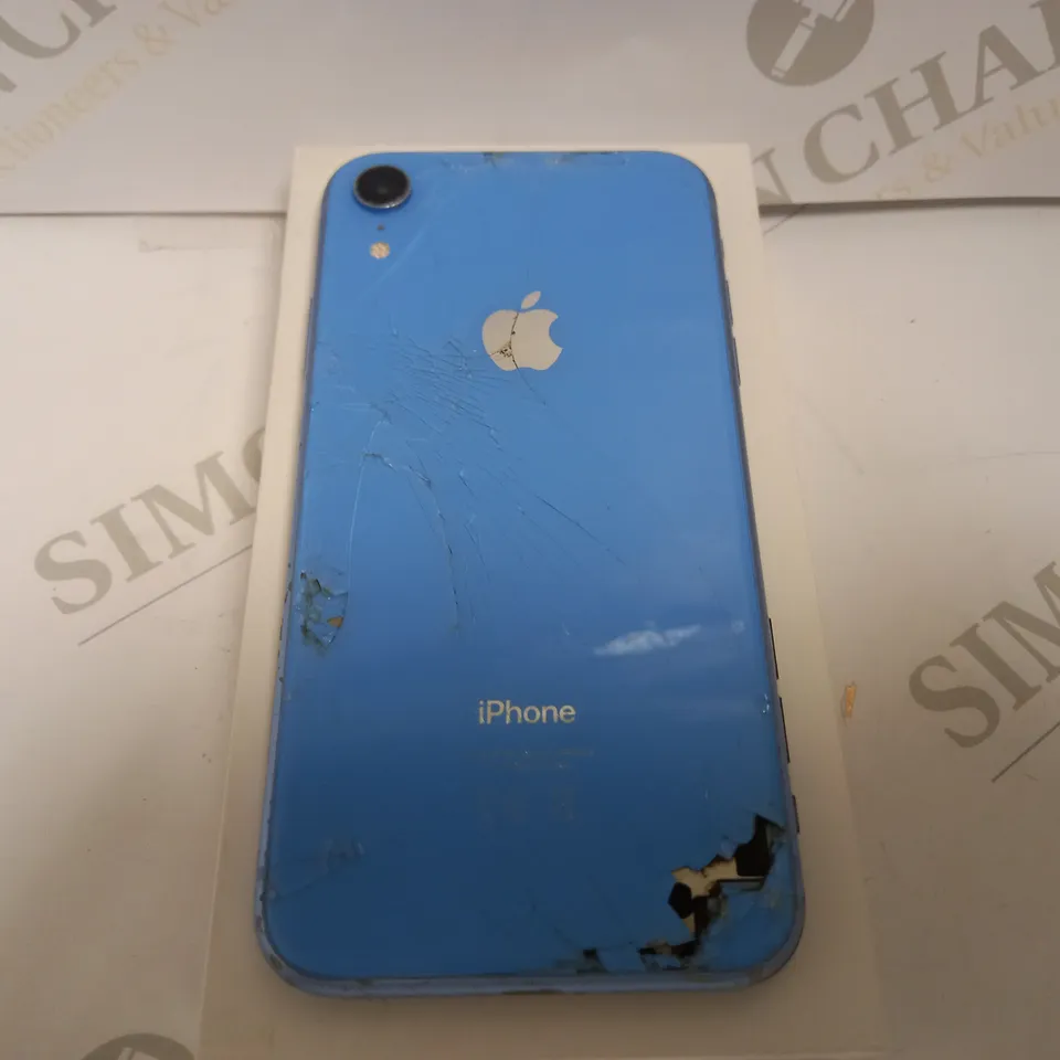 BOXED IPHONE XR IN SKY BLUE