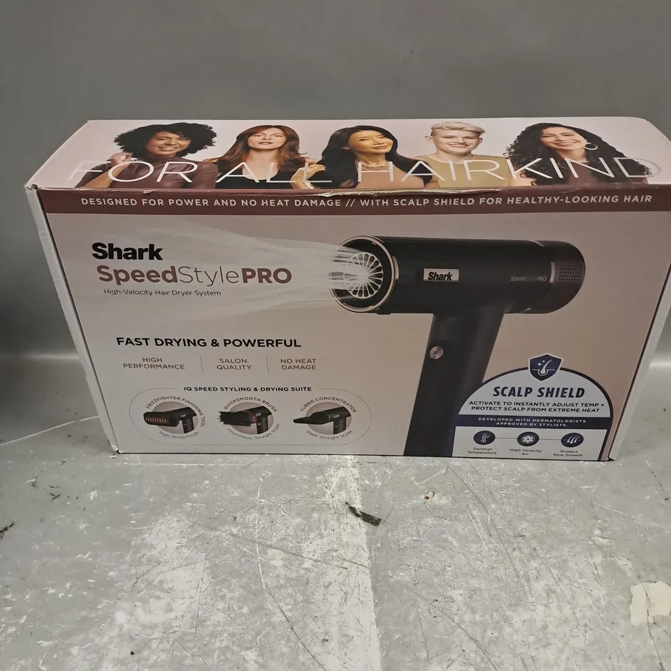 BOXED SHARK SPEED STYLE PRO MULTI STYLER 