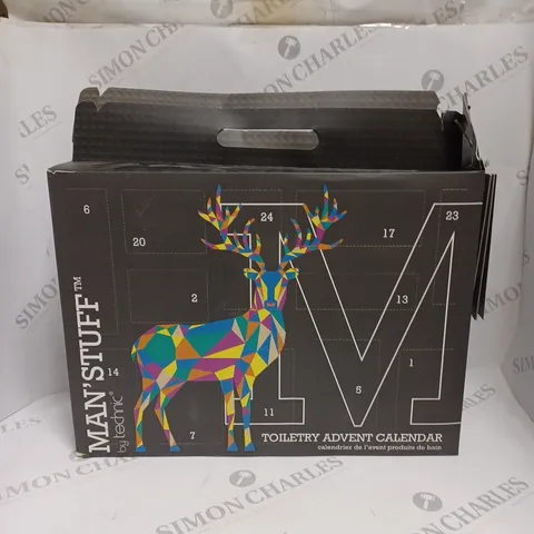 MAN'STUFF CHRISTMASS TOILETRY ADVENT CALENDAR