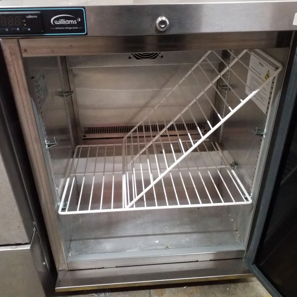 WILLIAMS HA135-SA SINGLE DOOR 135LTR UNDERCOUNTER REFRIGERATOR