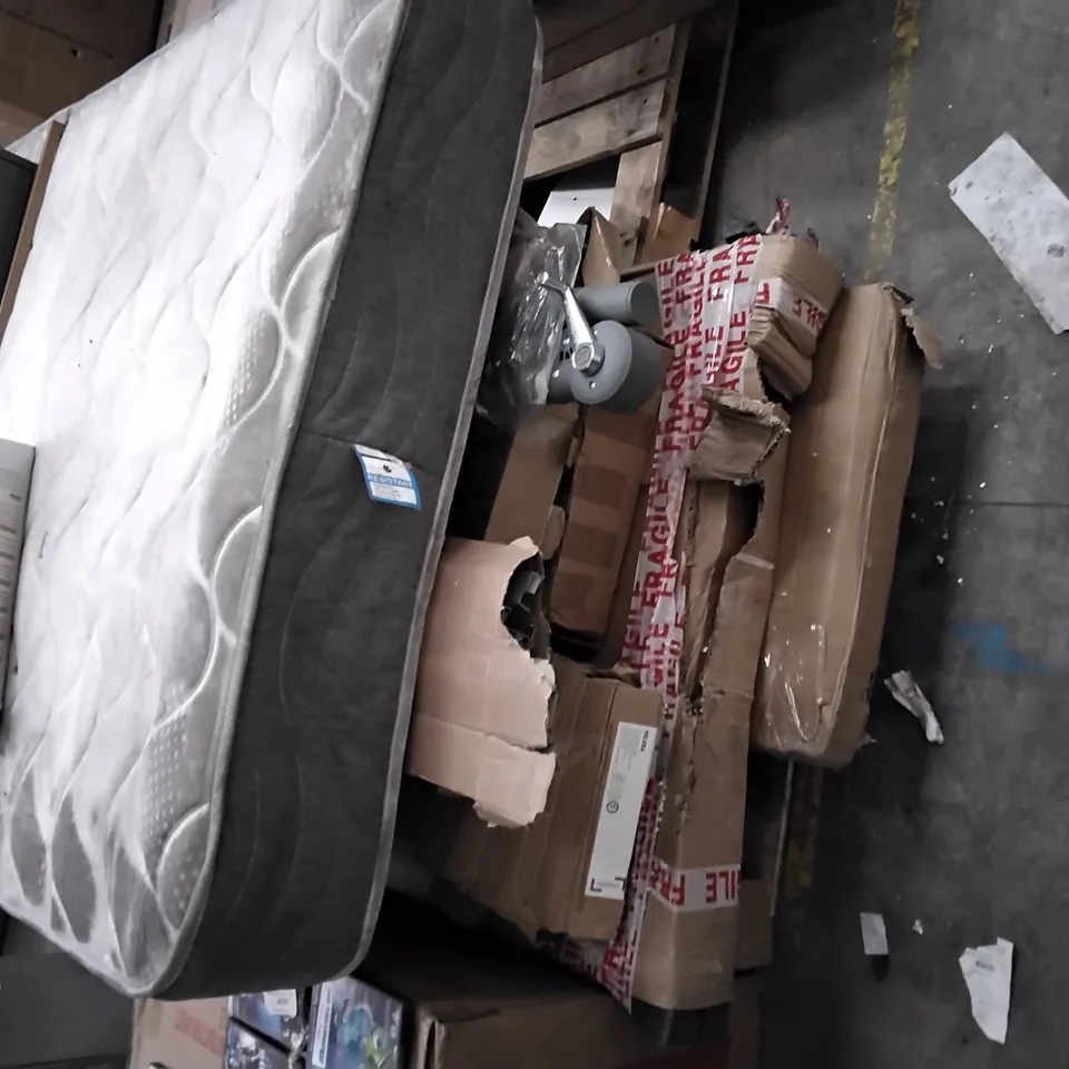 PALLET OF ASSORTED FURNITURE PARTS