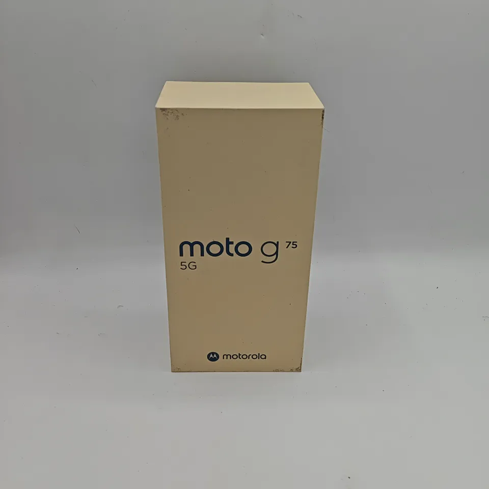 BOXED MOTOROLA G75 5G 8+128GB IN CHARCOAL GREY - MC434