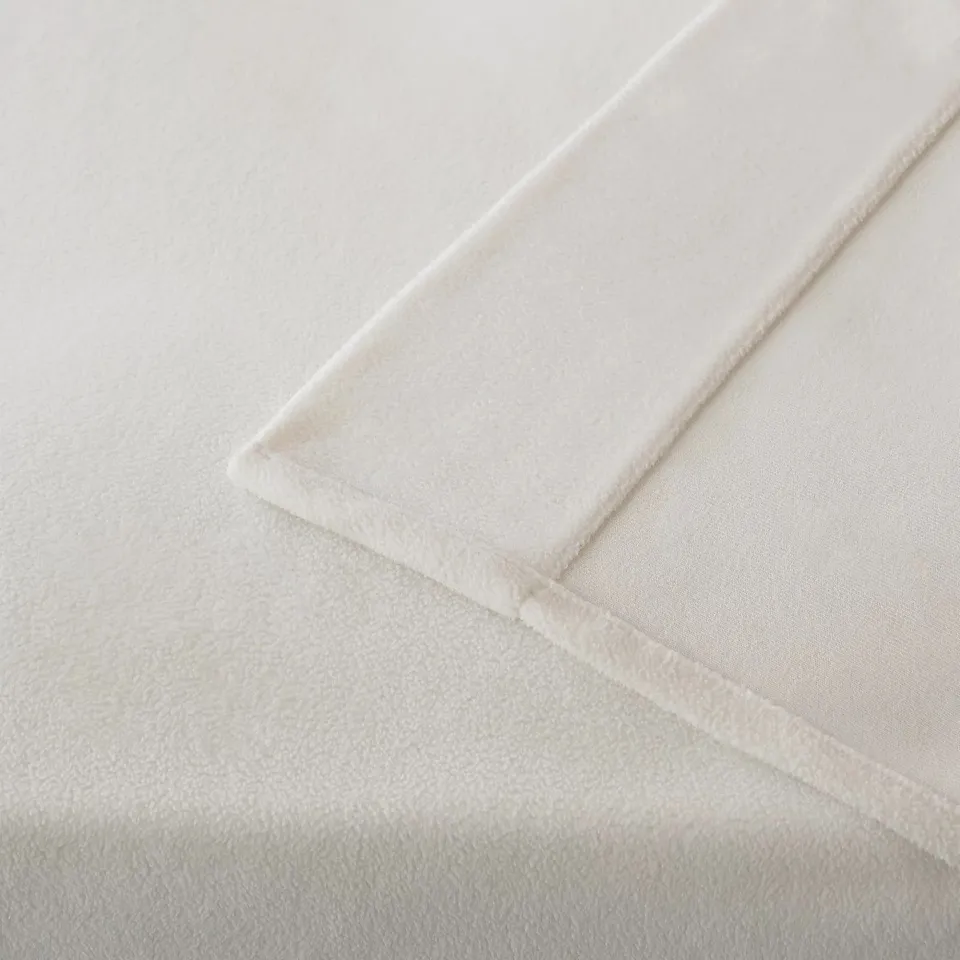 COZEE HOME FLEECE FLAT SHEET - KING SIZE 