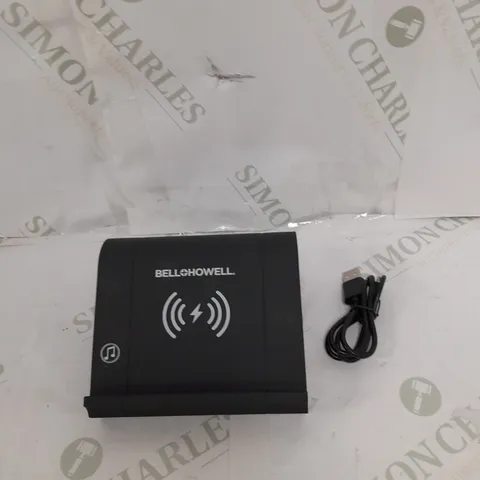 BOXED BELL & HOWELL 2IN1 WIRELESS CHARGING TOUCH SPEAKER