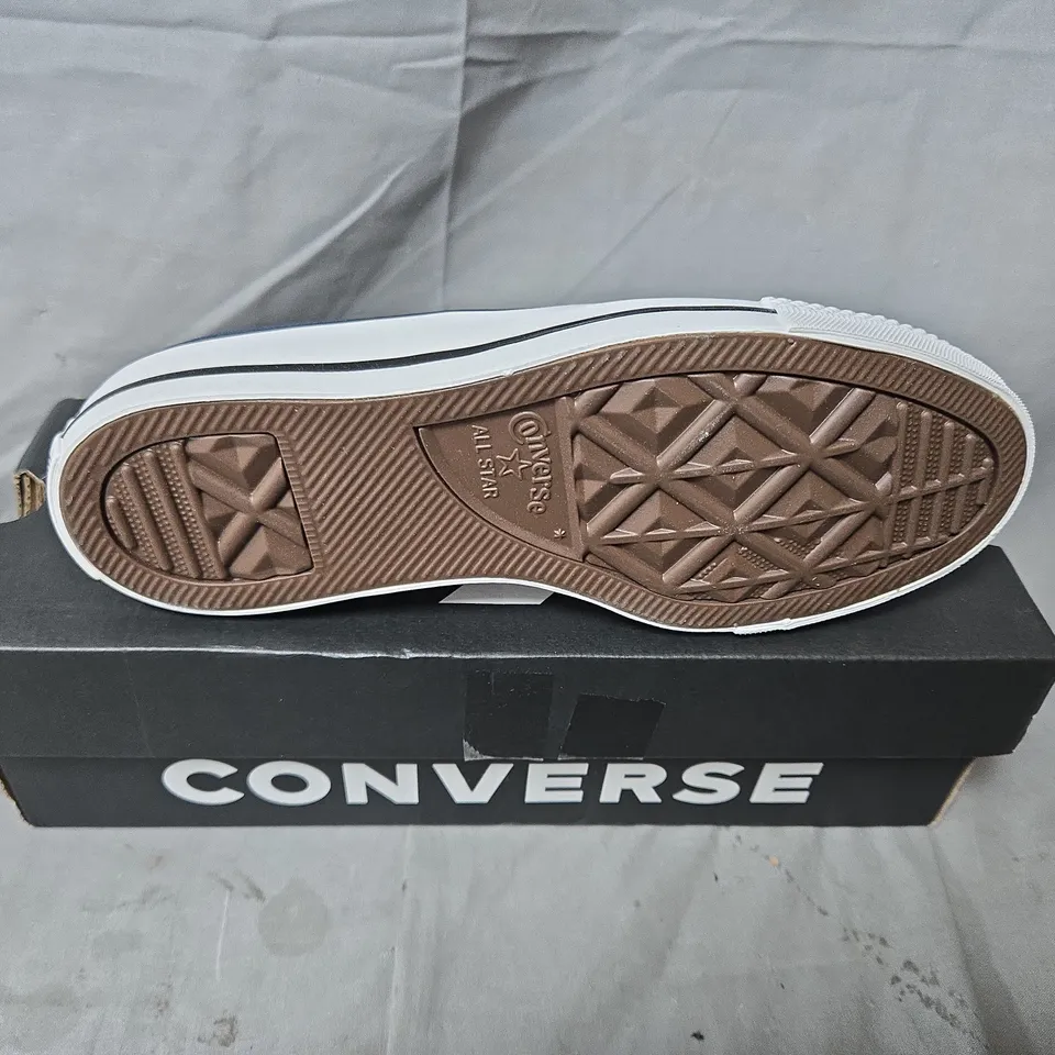 CONVERSE ALL STAR LOW TOP SNEAKERS – BLUE CANVAS - UK SIZE 4