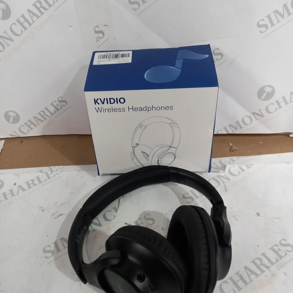 BOXED KVIDIO WH201A WIRELESS HEADPHONES 