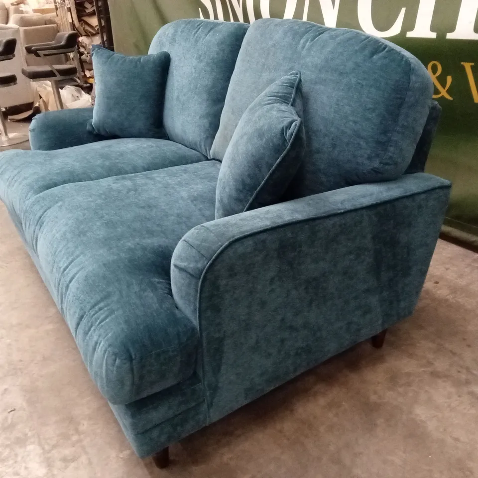 ADAKU 2 SEATER SOFA - TEAL