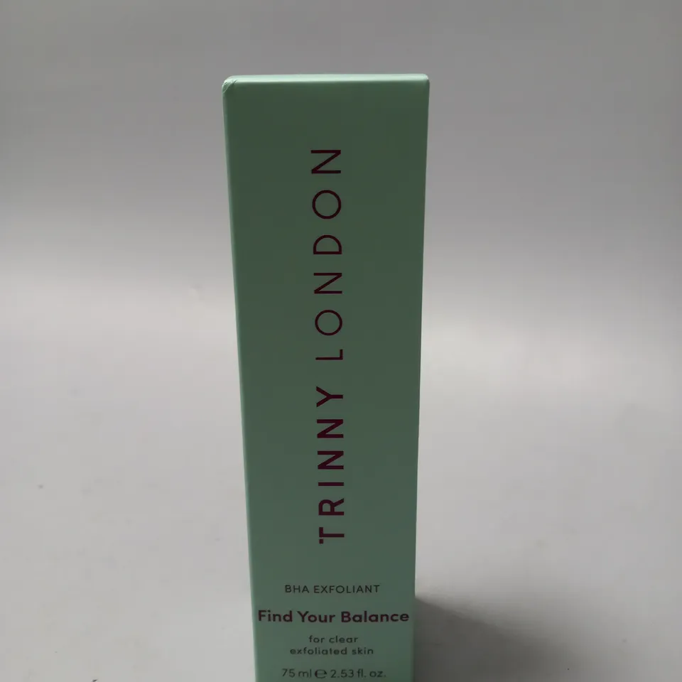 TRINNY LONDON BHA EXFOLIANT FIND YOUR BALANCE CLEAR SKIN 2.53 OZ