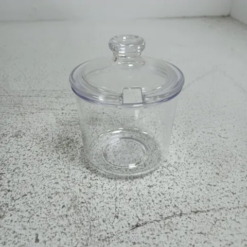 VOLLRATH CONDIMENT JAR – POLYCARBONATE WITH CLEAR LID, 12-PACK