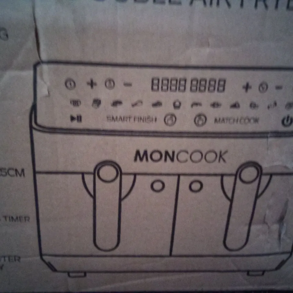 BOXED MONCOOK DOUBLE AIR FRYER