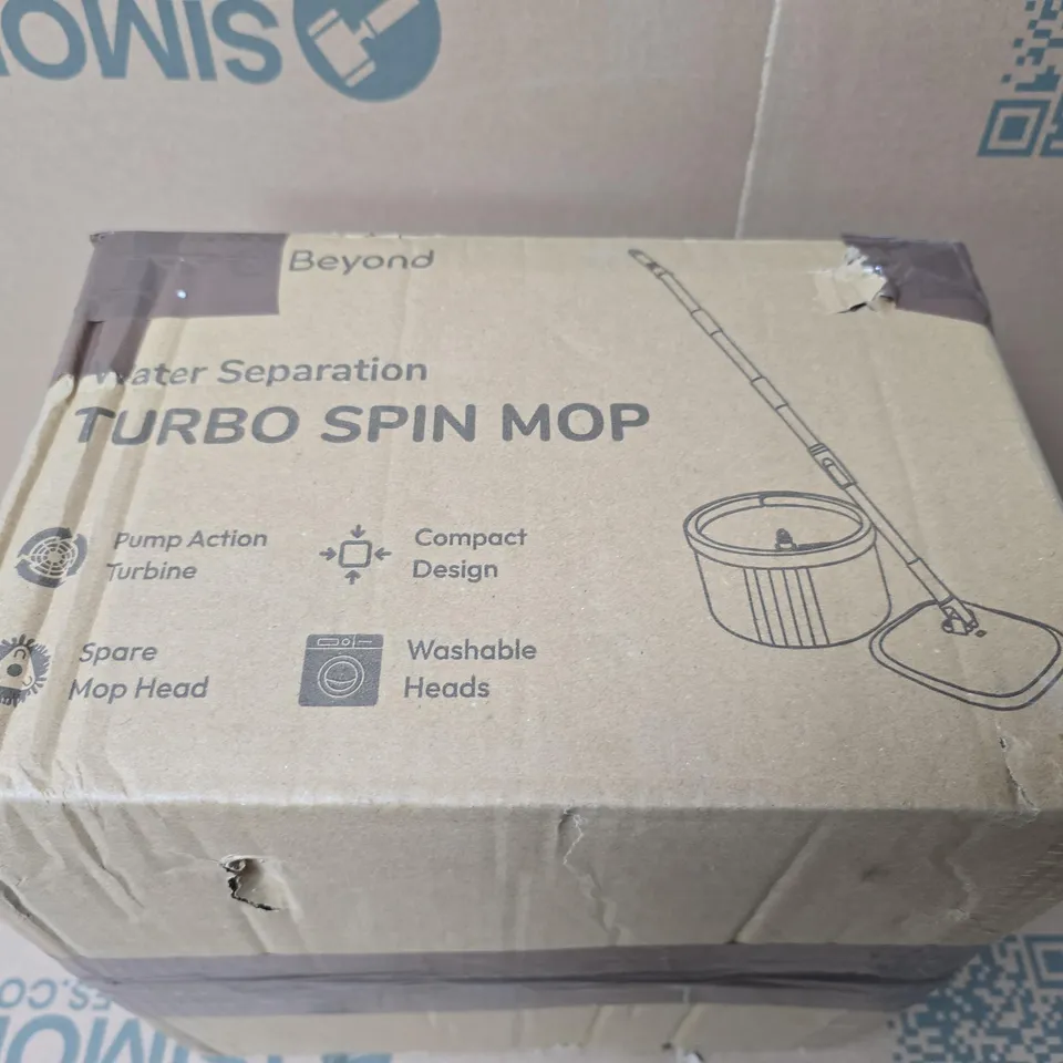 TURBO SPIN MOP CLEANING SYSTEM – BOXED