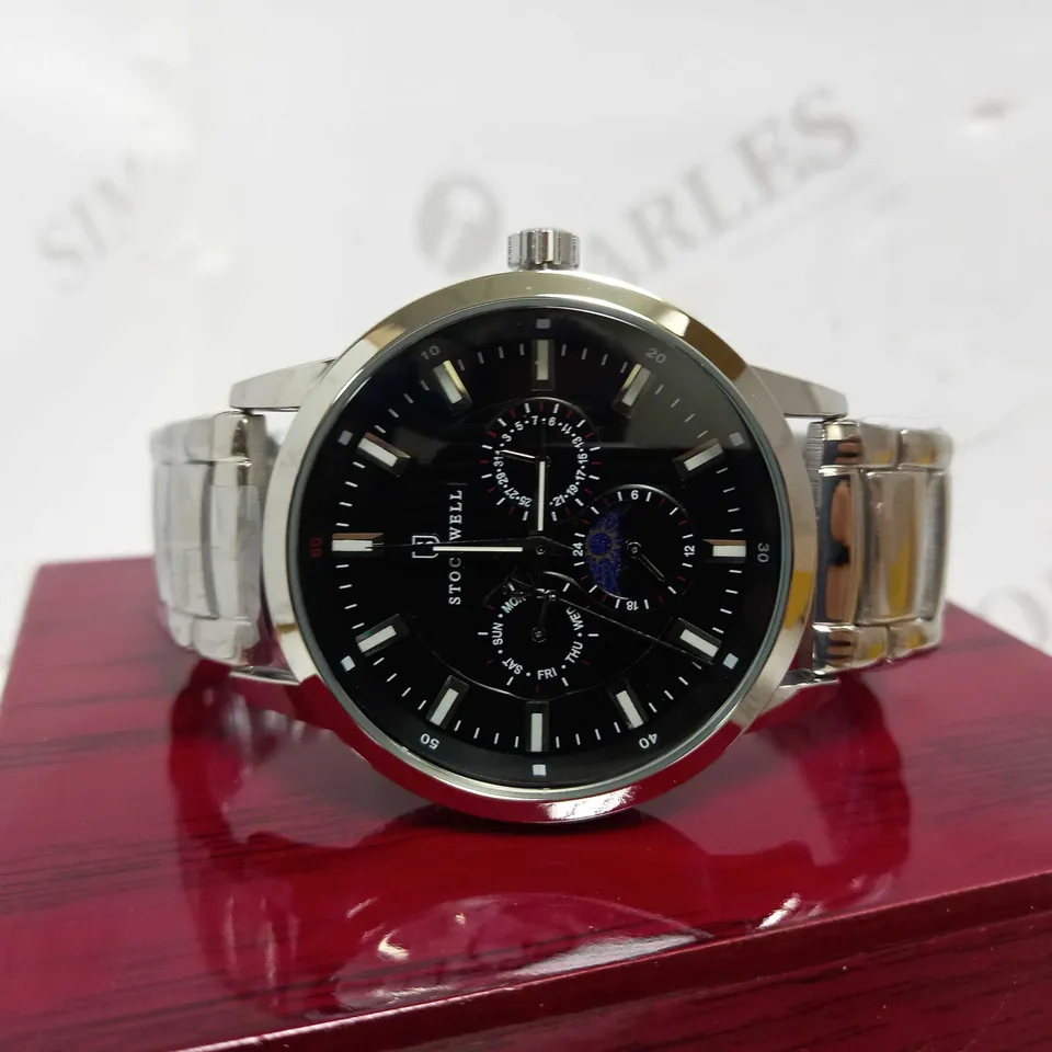 STOCKWELL TWO TONE BRACELET STRAP WATCH RRP £550