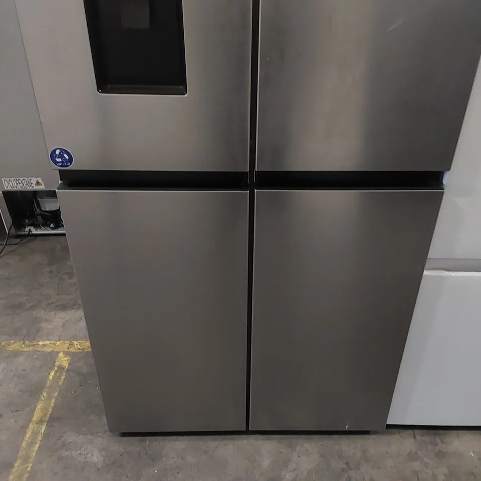 HISENSE RQ560N4WCF PUREFLAT AMERICAN FRIDGE FREEZER SILVER - UNPROCESSED RAW RETURN