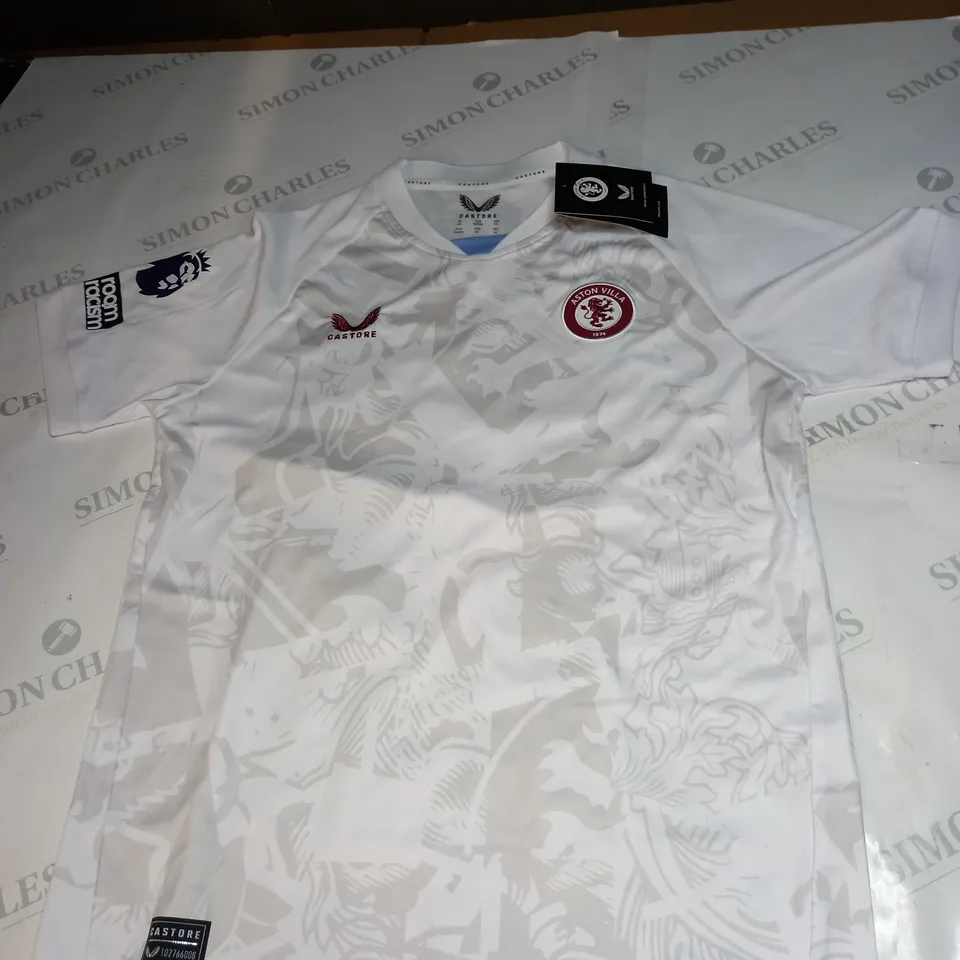 ASTON VILLA FC AWAY SHIRT WITH DIABY 19 SIZE JUNIOR-XL