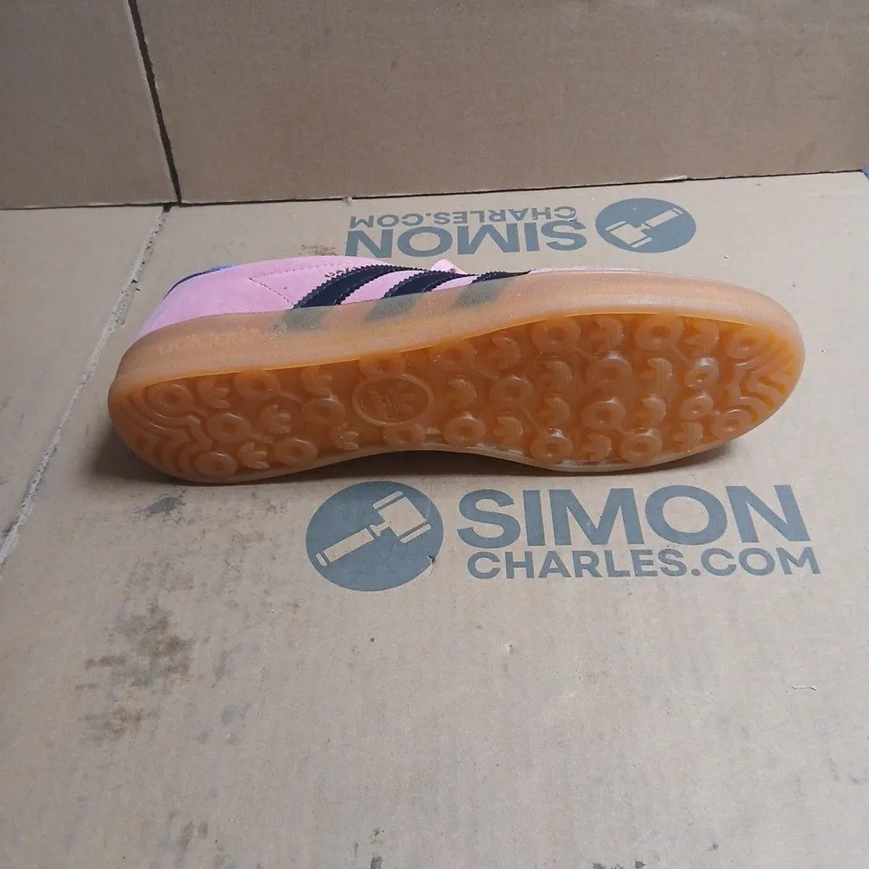 ADIDAS GAZELLE PINK SUEDE TRAINERS – WOMEN'S BOXED SIZE 9.5