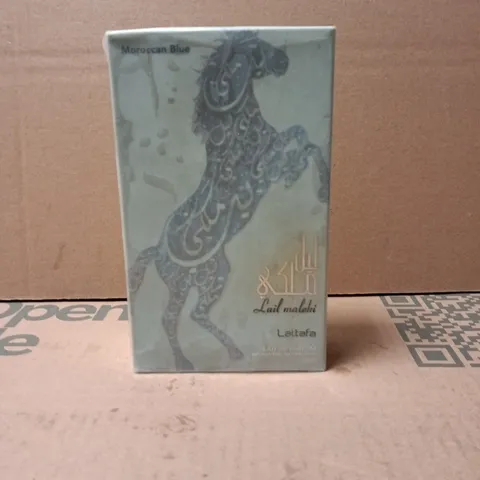BOXED AND SEALED LATTAFA MOROCCAN BLUE 100ML EAU DE PARFUM