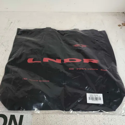 LONDON TOTE BAG – LM2026-003-S-S (BLACK)