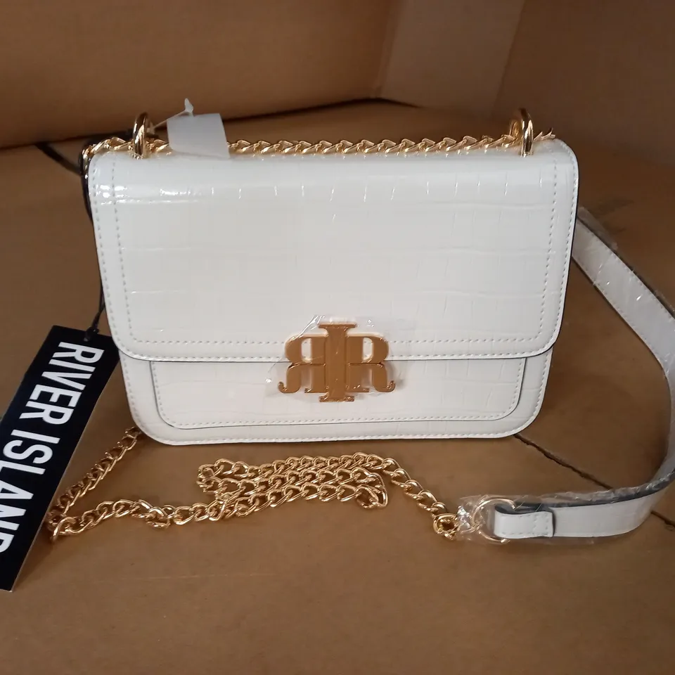 RIVER ISLAND WHITE BAG