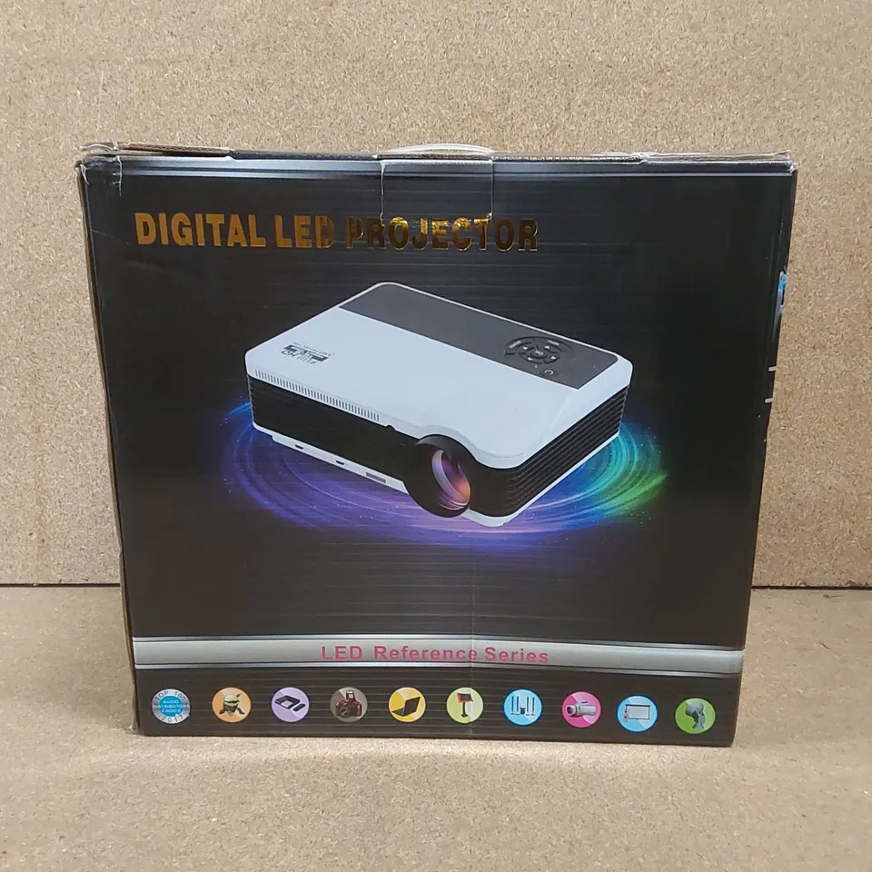 BOXED CAIWEI A7 DIGITAL LED PROJECTOR 