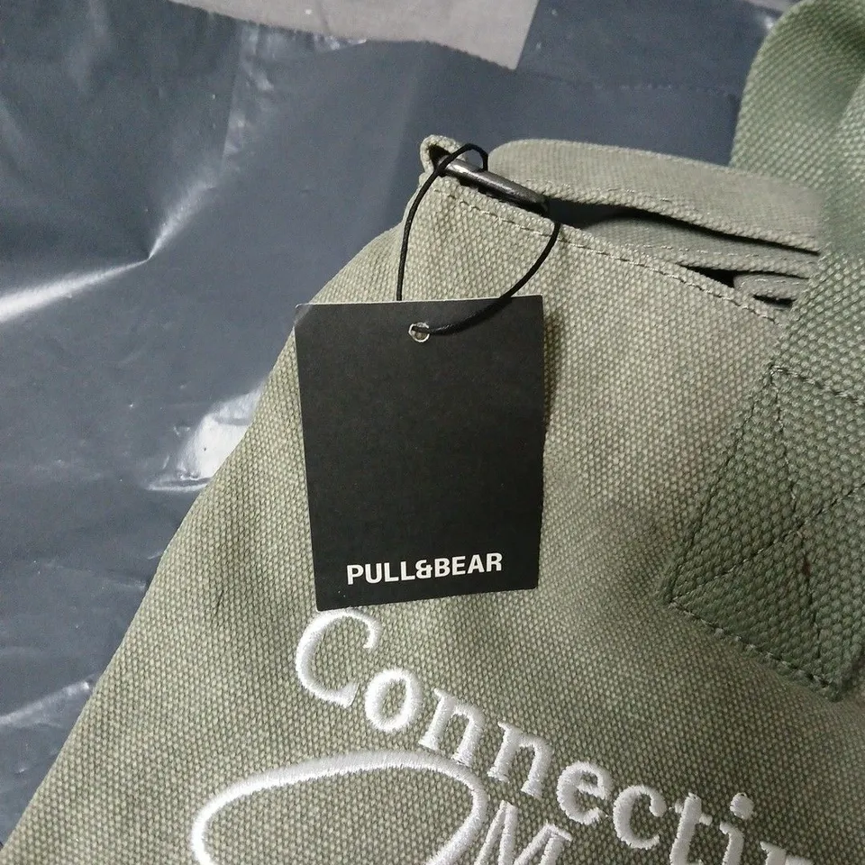 PULL AND BEAR "CONNECTING MUSIC AND STREETS" MEDIUM TOTE BAG 
