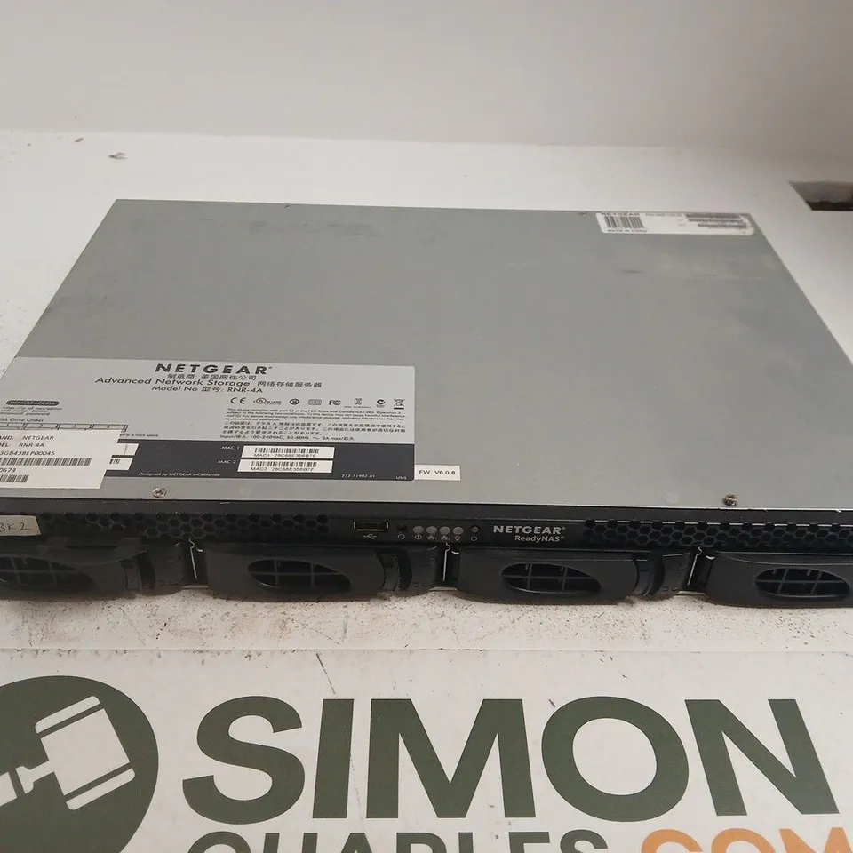 NETGEAR READYNAS NAS DISK DRIVE ENCLOSURE – 3-BAY (RNAR-AA)