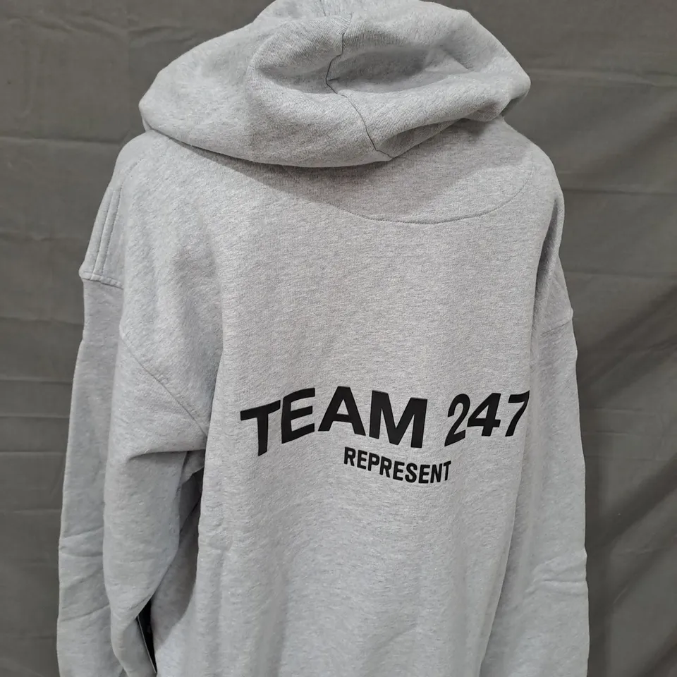 REPRESENT TEAM 247 HOODIE SIZE M