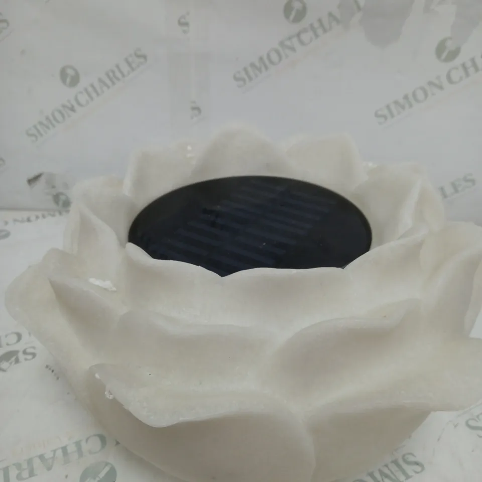 BOXED MY GARDEN STORIES LARGE LED LOTUS LIGHT