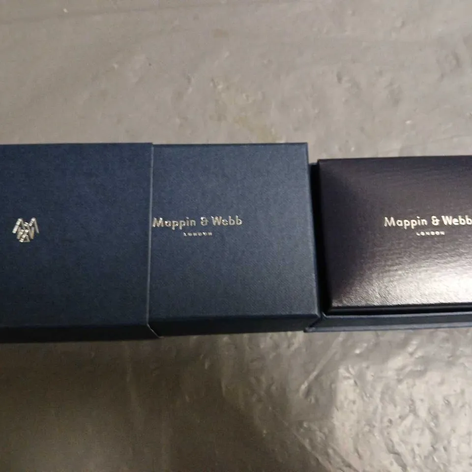 BOXED PAIR OF MAPPIN & WEBB CUFFLINKS