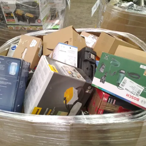 PALLET OF APPROXIMATELY 63 UNPROCESSED RAW RETURN HOUSEHOLD AND ELECTRICAL GOODS TO INCLUDE;