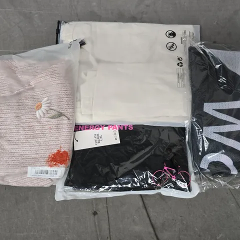 APPROXIMATELY 25 ASSORTED CLOTHING AND FASHION PRODUCTS IN VARIOUS STYLES AND SIZES - COLLECTION ONLY