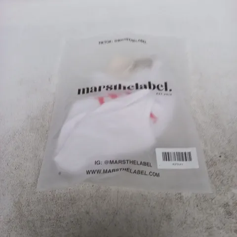 MARS THE LABEL WHITE TANK TOP β WOMEN'S UK SIZE 8