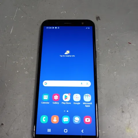 SAMSUNG GALAXY J6 SM-J600FN SMARTPHONE IN BLACK