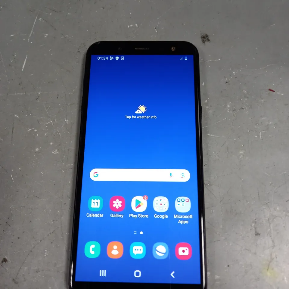 SAMSUNG GALAXY J6 SM-J600FN SMARTPHONE IN BLACK