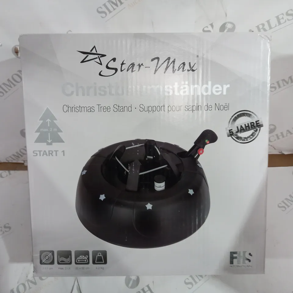 BOXED STAR MAX CHRISTMAS TREE STAND