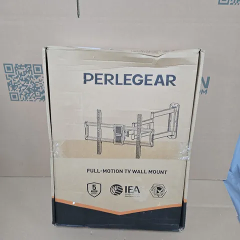 PERLEGEAR FULL-MOTION TV WALL MOUNT – BOXED