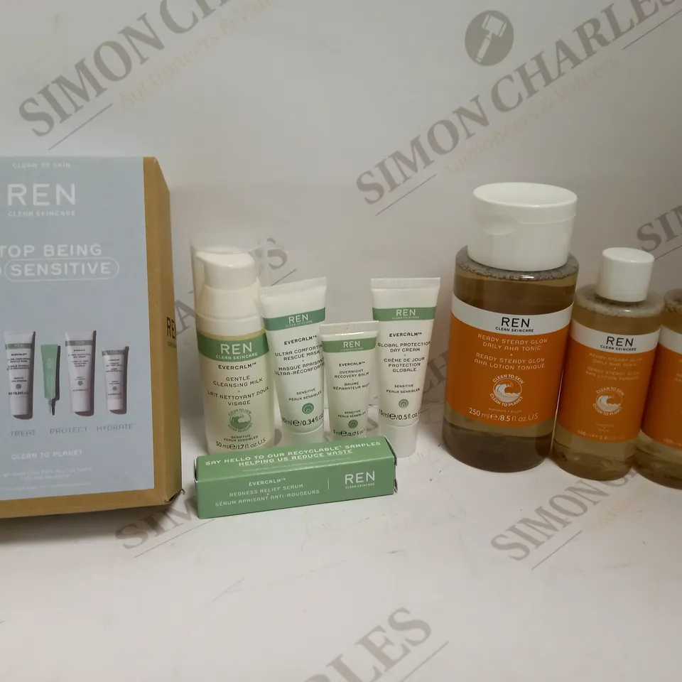 LOT OF 4 REN SKINCARE ITEMS RRP £90