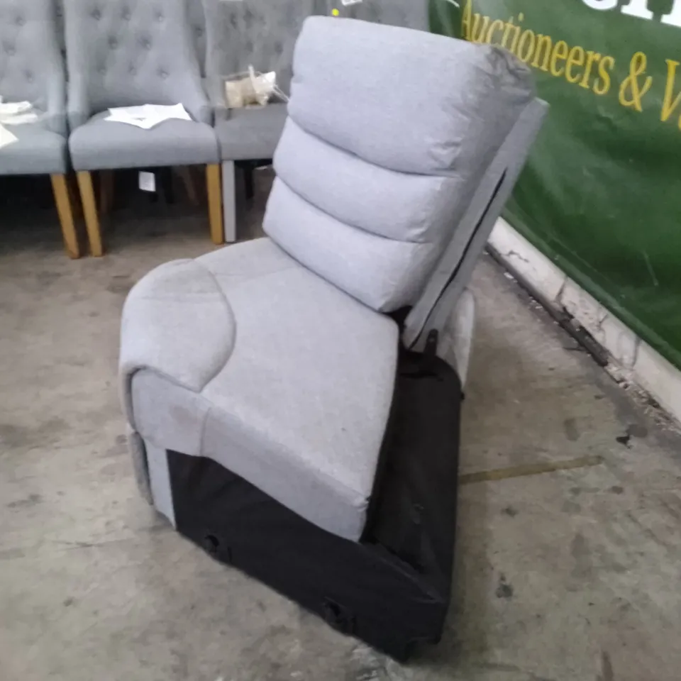 QUALITY DESIGNER CORNER SECTION - GREY FABRIC 