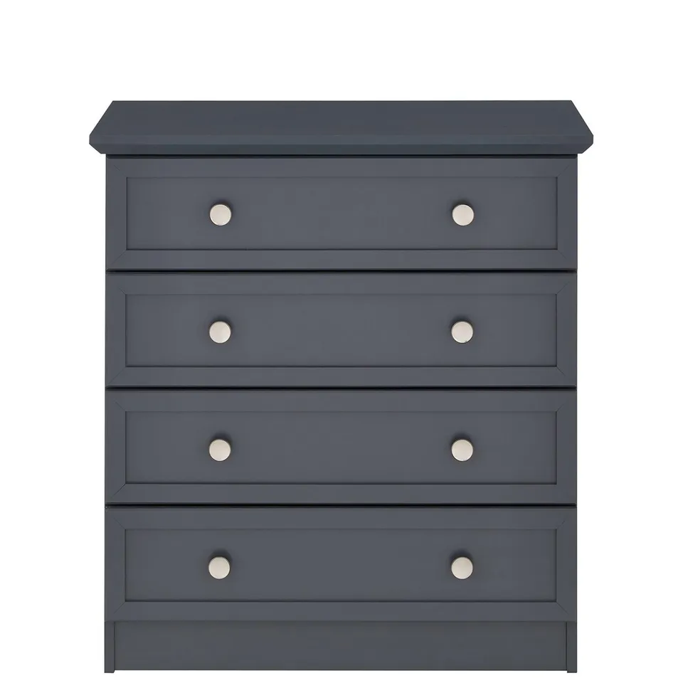 BOXED CHESTER 4 DRAWER CHEST 