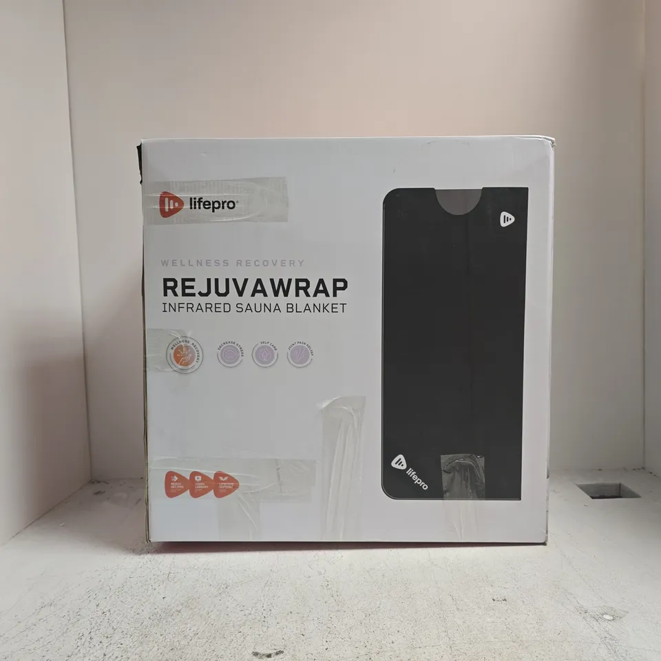 LIFEPRO REJUVAWRAP INFRARED SAUNA BLANKET – BOXED