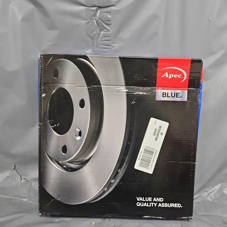 APEC BLUE SDK6112 2X BRAKE DISCS PAIR VENTED