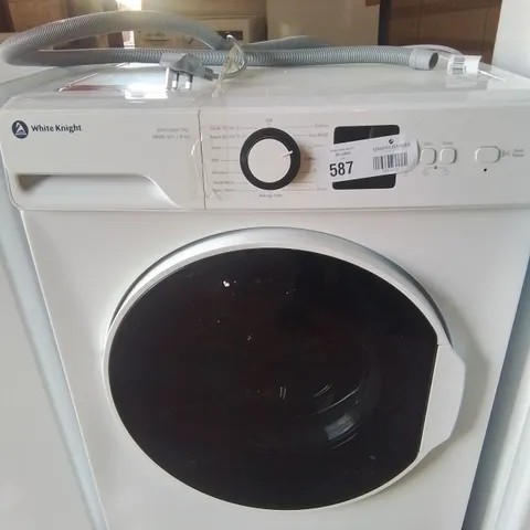 WHITE KNIGHT WM148W 8KG WASHING MACHINE 1400 SPIN - WHITE