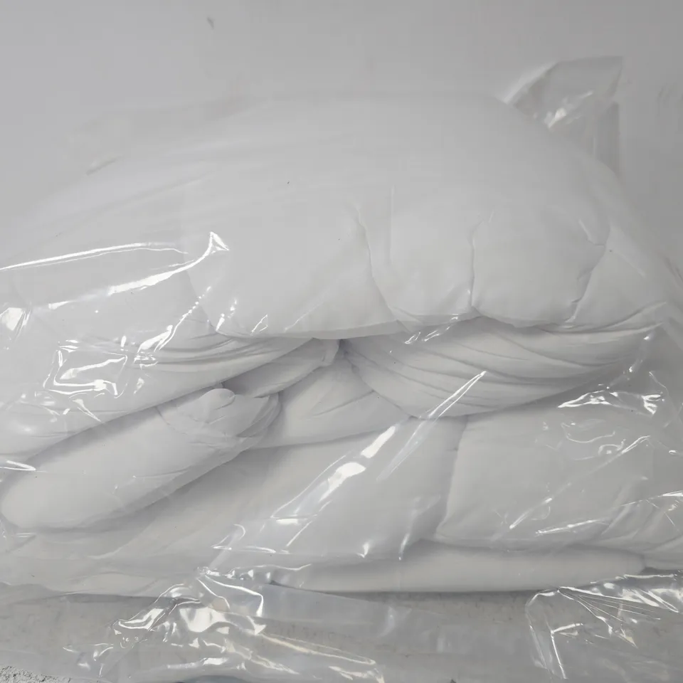 SEALED WHITE QUILTED DUVET - SIZE NOT SPECIFIED