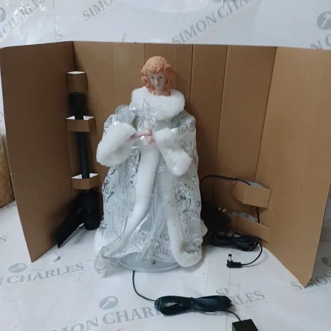 MR CHRISTMAS FIBER OPTIC ANIMATED ANGEL