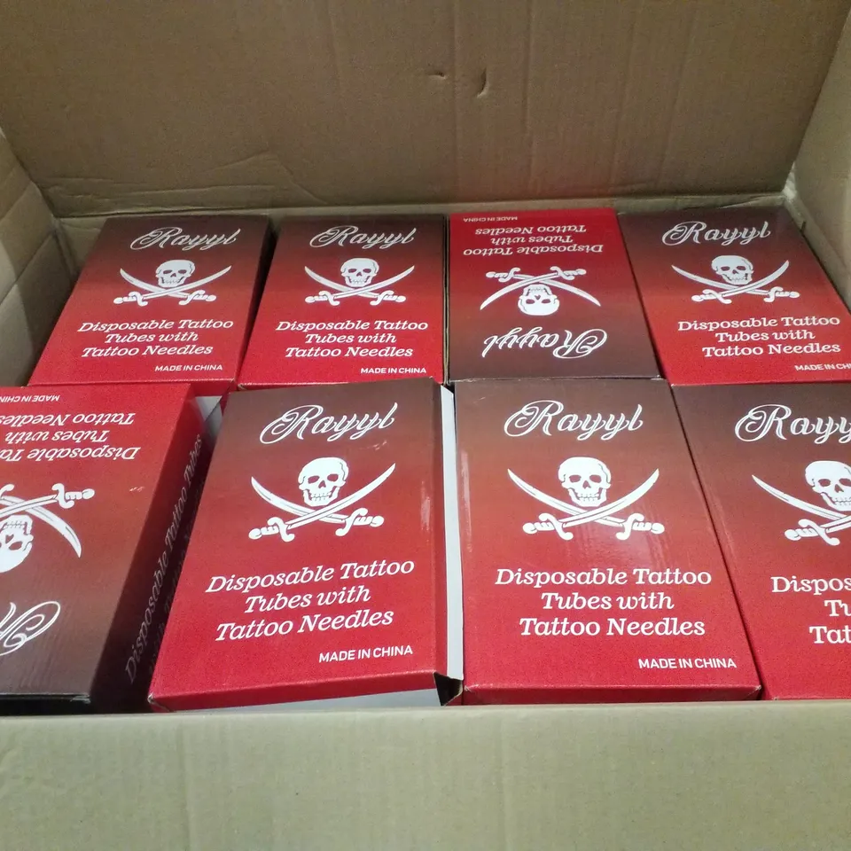 PALLET CONTAINING ASSORTED TATTOOING SUPPLIES