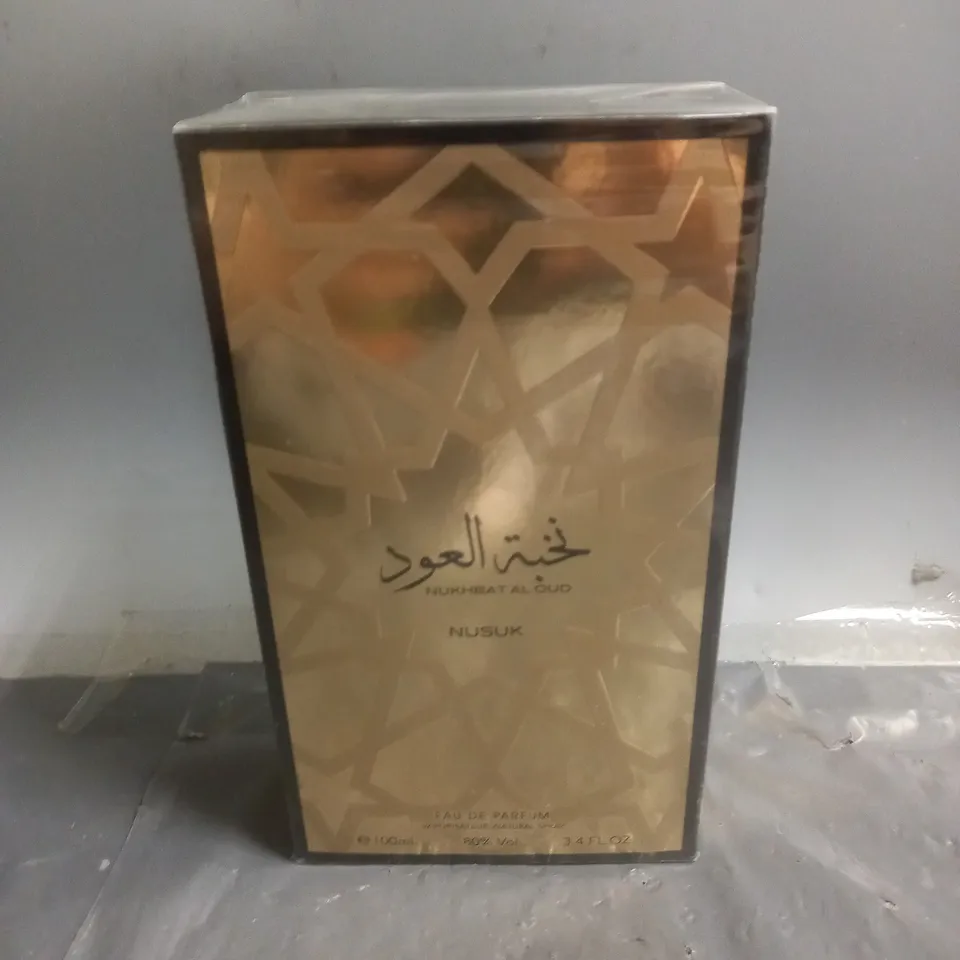 SEALED X6 NUSUK "NUKHBAT AL OUD" EAU DE PARFUM 100ML