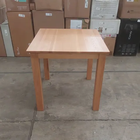 DESIGNER SOLID WOOD SQUARE DINING TABLE