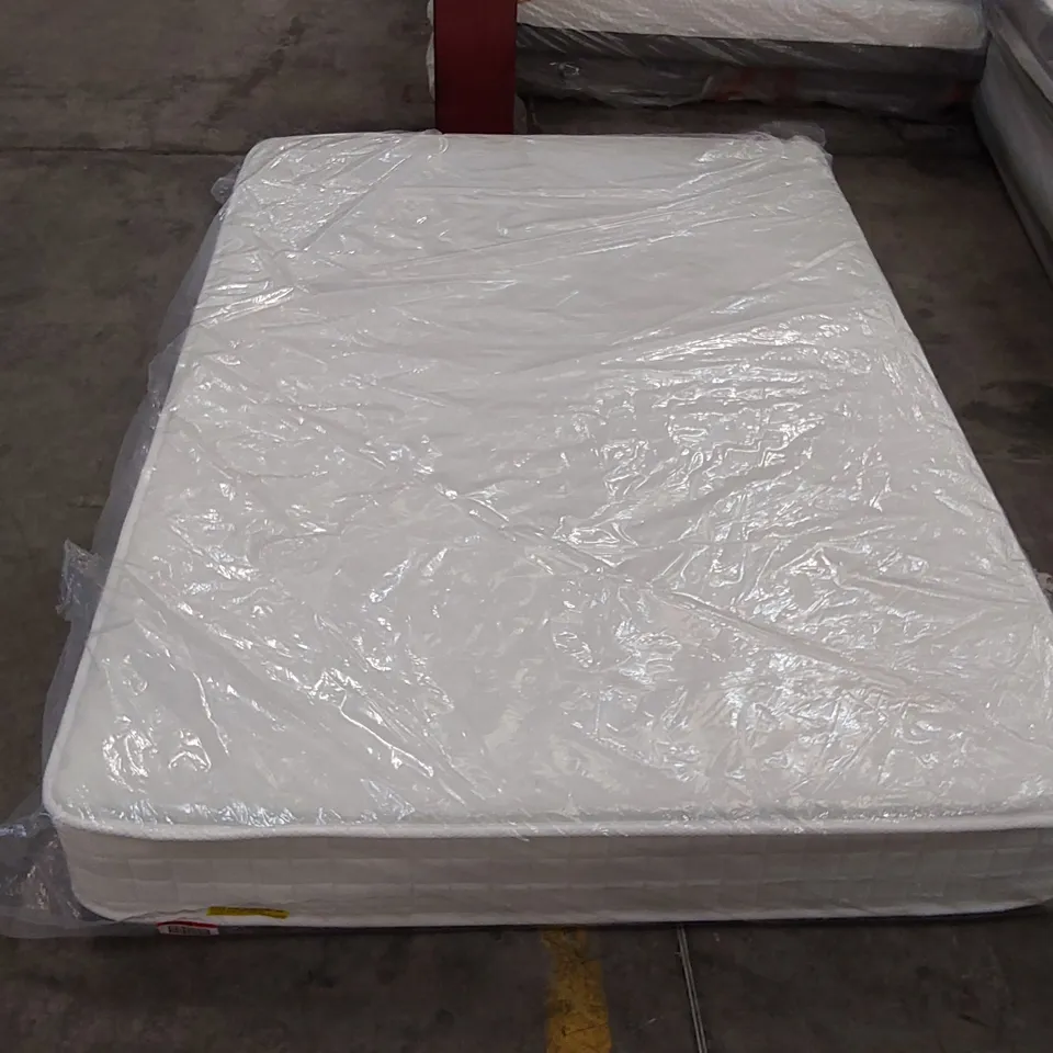 QUALITY BAGGED BROCKET BARREL POCKET SPRUNG 1000 DOUBLE 4'6" MATTRESS