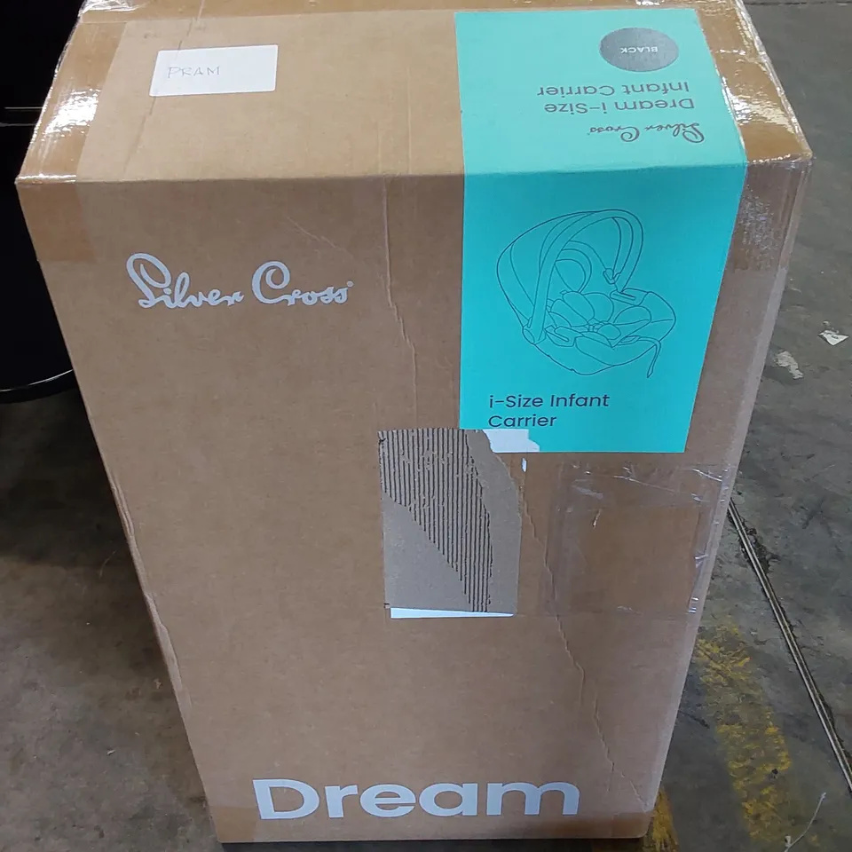 BOXED SILVER CROSS DREAM I-SIZE INFANT CARRIER - BLACK 